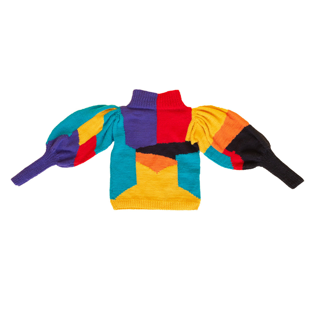 The Caterpillar Mouse Hand-Knitted Wool Sweater